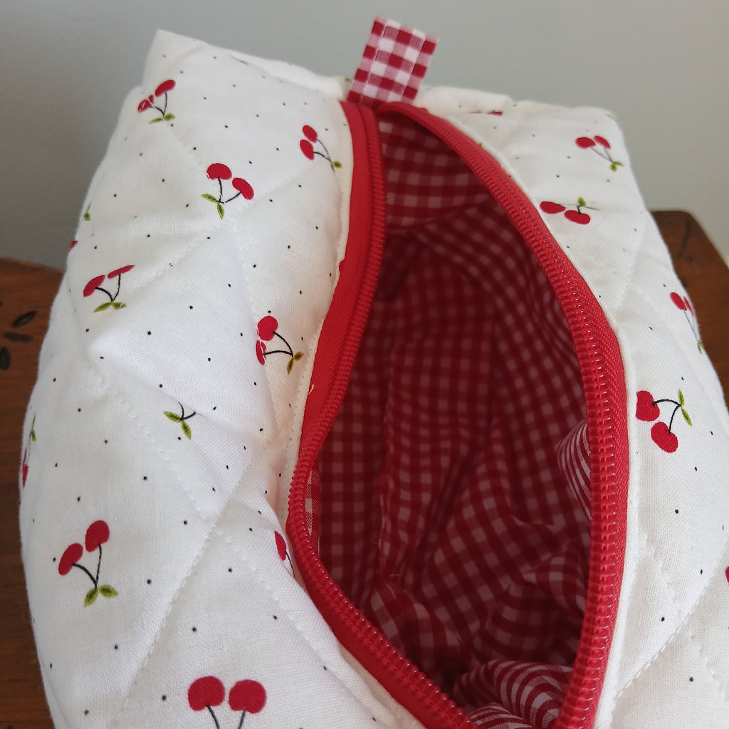 Cherry Picnic Boxy Bag