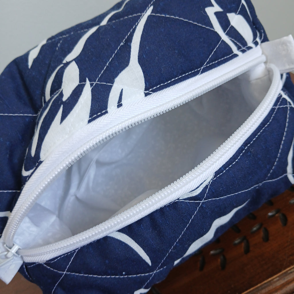 Blue Tulip Boxy Bag
